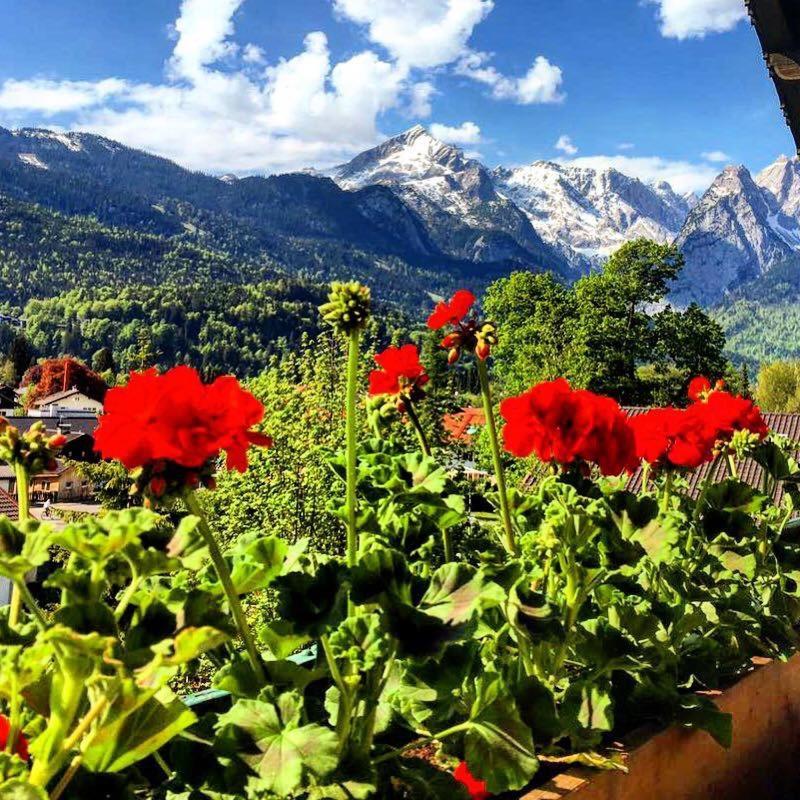 Gaestehaus Hohe Tannen การ์มิช-พาร์เทนเคียร์เชน ภายนอก รูปภาพ